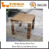 Fashion PE Rattan Table WIth Glass Top thumbnail-5