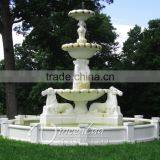Marble Horse Fountain,stone Block Fountain VLF-N004S thumbnail-1