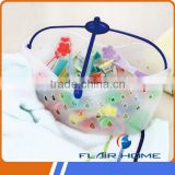 XYB9903 strong plastic basket with clothes pegs/clips