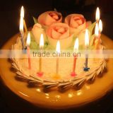 Factory Colour Screw Thread Birthday Candle Wholesale