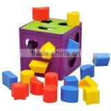 Promotional Kids Plastic Educational Blocks Combined Paired Blocks for Preschool thumbnail-1