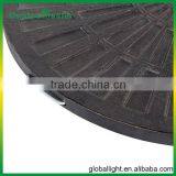 Patio Fan Shaped Resin Bronze Umbrella Base for Cross Base Umbrella thumbnail-4