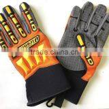 High Quality Harley Style Oilfield Gloves for Knuckle Protection Waterproof Skidproof Gloves thumbnail-1