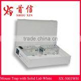 Mouse Catch Cage no Bait Catch Metal Mouse Trap SX-5003WH