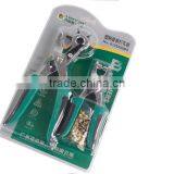 Berrylion Plastic Handle Leather Punch 2pcs Set Belt Leather Punch Set thumbnail-4