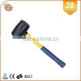 16oz Fiberglass Handle Rubber Mallet Hammer thumbnail-1