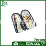 7pcs German Purse Manicure Set in Leather Bag thumbnail-1