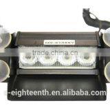 Cheap 4 LED EMERGENCY WINDSHIELD SUCKER WARNING STROBE FLASH LIGHT FOR CAR YELLOW 12V thumbnail-2