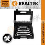 6pcs Flexible Double Ring Ratcheting Wrench Set