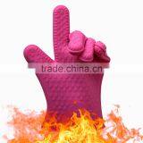 Silicone Heat-resistant Kitchen Oven Baking Glove Pot Mitt Tool Holder thumbnail-1