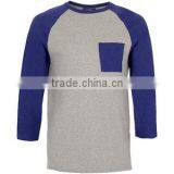 Bulk Sale Raglan Men Tshirt / Hot Selling Cheap Raglan Shirt