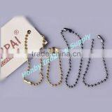 Jeans Clothing CUSTOM 10CM 15CM 20CM Metal Ball Chain Hang Tag