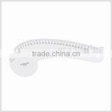 Aluminum Metric COMMA LIKE GARMENT RULER / 32cm NECK HOLE GARMENT RULER # 6132A thumbnail-2