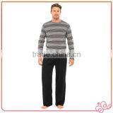 Cotton Striped Long Sleeve Pijama for Man thumbnail-4