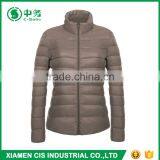 2017 New Product Comfy Windproof Women Winter Ultra Light Down Jacket thumbnail-3