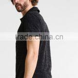 MGOO Polo Shirt Factory Supplied Two Button Short Sleeve Men Dry Fit Polo Shirts Wholesale thumbnail-2