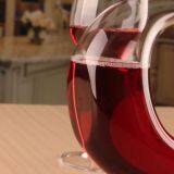Hand Blown Lead-free Good Quality Squirrel Shaped Art Design Crystal Glass Wine Decanter thumbnail-2