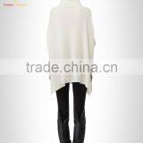 White Pashmina Wool PonchoS Capes Dress Shawl Wrap thumbnail-3