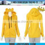 Fashion Blank Ear Hooded Cotton Sweatshirt With Ears for Women and Girls Multi Colors thumbnail-4