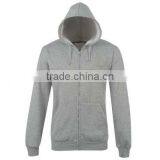 Plain Gray Pullover Hoodie Unisex thumbnail-1