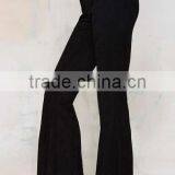 EY0113P Factory Custom Made Elegant Flare Trousers Latest Ladies Sexy Pants thumbnail-2