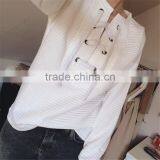 Runwaylover 079 Hot Sale 2017 Ladies Fashion Hoodie With Tie thumbnail-5