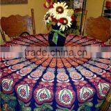 Walson Wholesale Drop Shipping Round Mandala Tapestry Hippie Beach Throw Dorm Wall Hanging Yoga Mat Ethnic Boho thumbnail-3