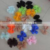 Wholesale Baby Girl Chiffon Bowknot Headbands Flower Girl Hairbands thumbnail-1