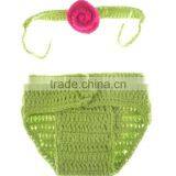 2016 Newborn Hat Cute Baby Handmade Kitted Hair Band and Hats thumbnail-2