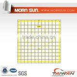 12.5"x12.5" Plastic Quilting Fabric Ruler thumbnail-1