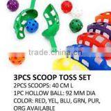 Kids Outdoor Toys 6pc Color Hollow Plastic Ball thumbnail-5