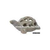 Turtle - Hand Carved Soft Stone Animals Figures India Art thumbnail-1