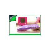 Personized Pink / Purple S Shape TPU Case For Iphone 5 / 5s Eco - Friendly thumbnail-1