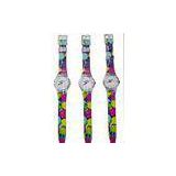 Swatch Style Customized Gift Watch PVC Watchband Trendy Watches