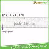 150 x 600 x 3 mm Cut and Sew Tailoring Quilting Rulers Sewing Tools thumbnail-2