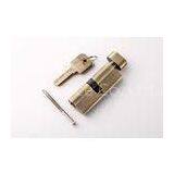 Antique Brass Door Lock Cylinder 80mm 3 Keys Fixing Screws Mortise Locking Devices thumbnail-1