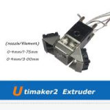 3D Printer Parts Ultimaker 2 3D Printer Assembled Extruder Set UM2 0.4mm Print Head Set