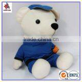 Custom Stuffed Polar Bear Toys With Hats and Clothes thumbnail-1