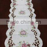 100% Polyester Hand Embroidered 16x72" Table Runners