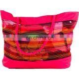 Large Mesh Tote Beach Bag Shopping Grocery Shoulder Handbag thumbnail-5