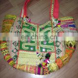 Vintage Fabric Handmade Embroidery Women's Banjara Bags Wholesale Lot