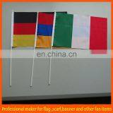 National Country Hand Held Stick Flag