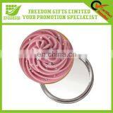 Custom Logo Branded Promotional Tinplate Button Mirror thumbnail-1