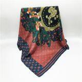 Fashion DesignsTop End Digital Print Custom Woven Silk Scarf thumbnail-1