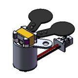 MX-MG-170 Mechanical Infrared Thermal Imaging Shutter, Flag Type Freeshipping , No MOQ Limited thumbnail-1