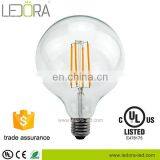 SHEN ZHEN LEDORA G80 G95 G125 Led Globe Lamp 220V 360 Degree All Glass Vintage Led Filament Dimmable thumbnail-2