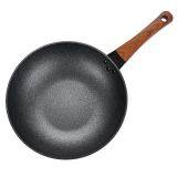 Full Screen Wok Energy Gathering Honeycomb Frying Pan Uncoated Stainless Steel Pot Wholesales Medical Stone Good for Digestion thumbnail-3
