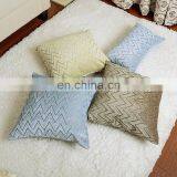 Chenille Jacquard Office Chair Seat Pillow Covers thumbnail-3