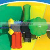 Patio Swing With Plastic Slide Outdoor Garden Kids Swing Set Playground for Backyard JMQ-G085A thumbnail-4