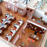 Commercial office building indoor model making
